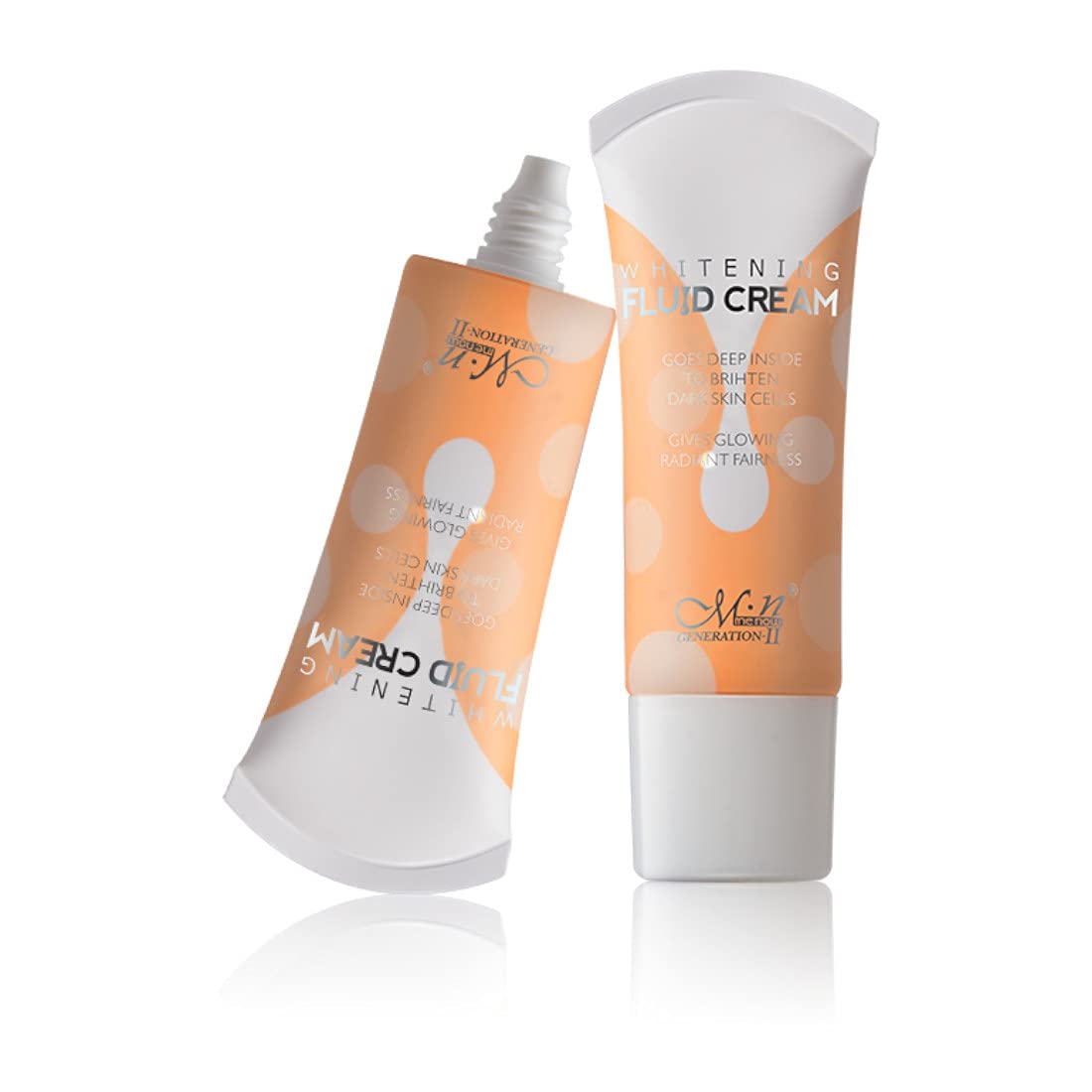 ME NOW Makeup Face Cream Fluid Light Coverage Foundation For All Skin Type + Whitening Fluid Face Cream, 20 Gram
