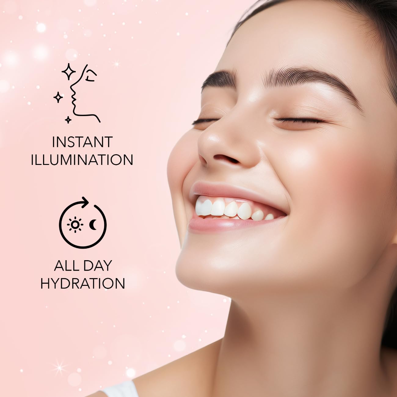 FACESCANADA Strobe Cream - Rose Gold, 30Ml | Primer + Highlighter + Moisturizer | Shea Butter & Hyaluronic Acid