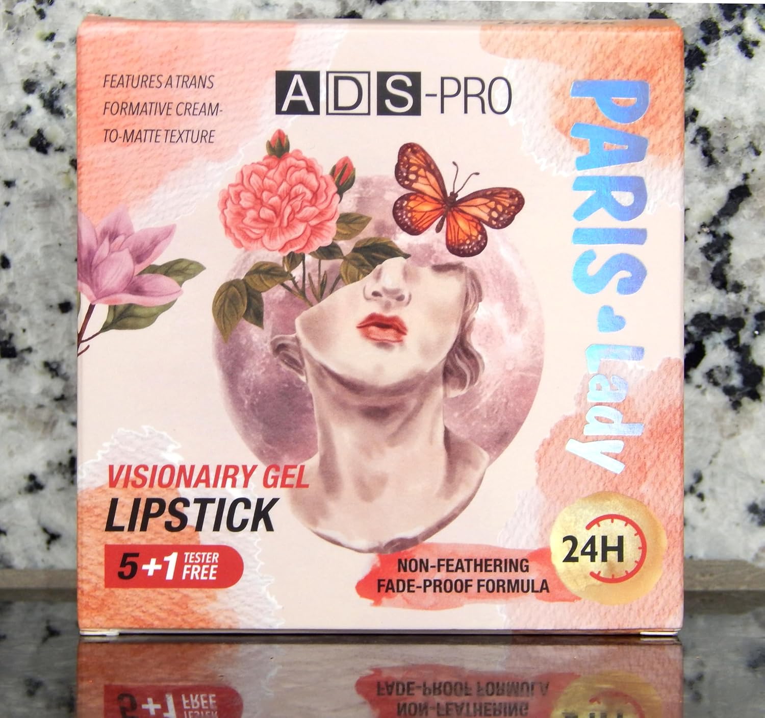 ADS-PRO Matte Non-Transferable Nude Lipstick Pack of 6, Crayon Nude Lipstick Pack, Brown Shade, Waterproof, coffee color, Non-Feathering, Up to 12 Hours Stay,