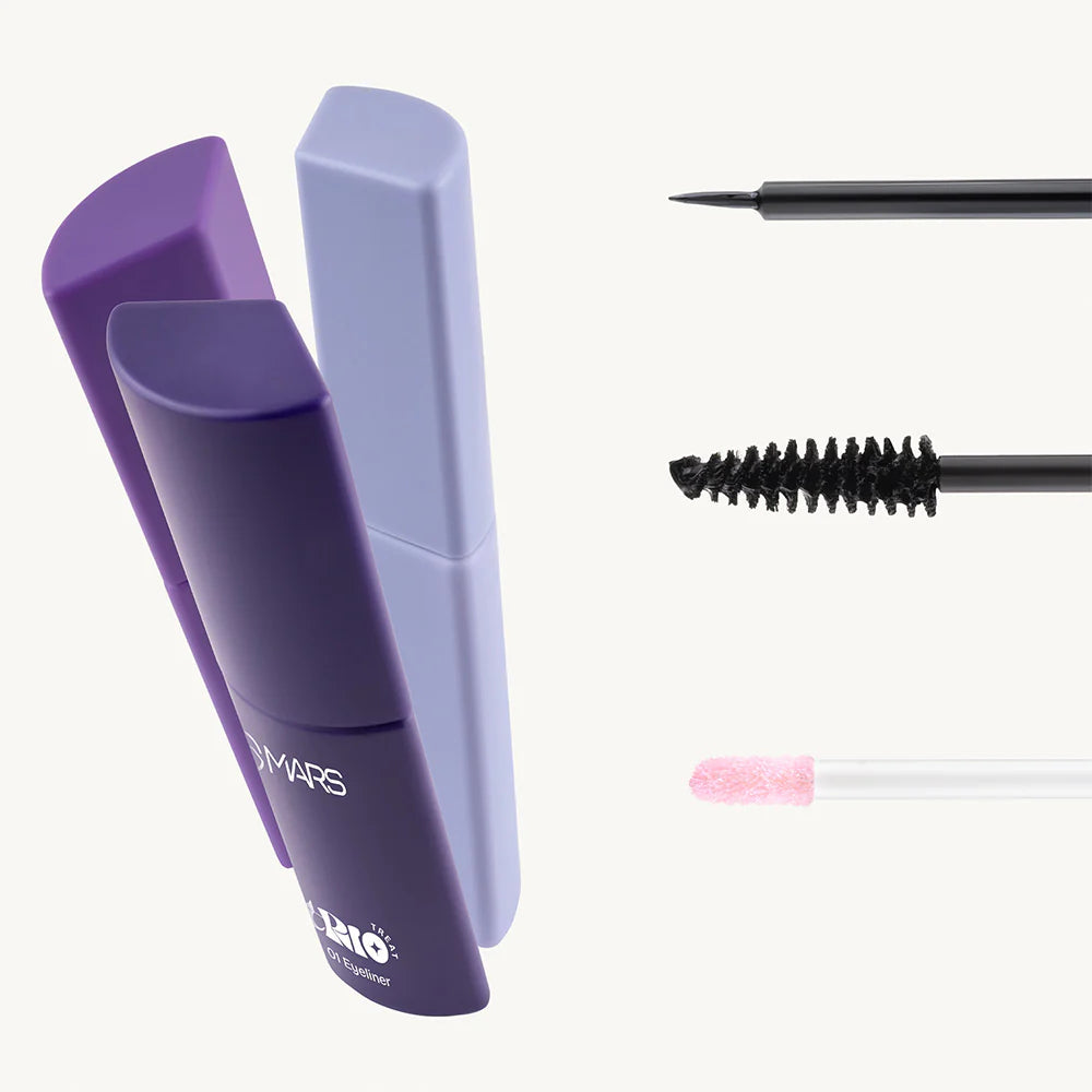MARS TRIO Eye Makeup Kit Eyeliner Mascara Eyeshadow 24.50gm