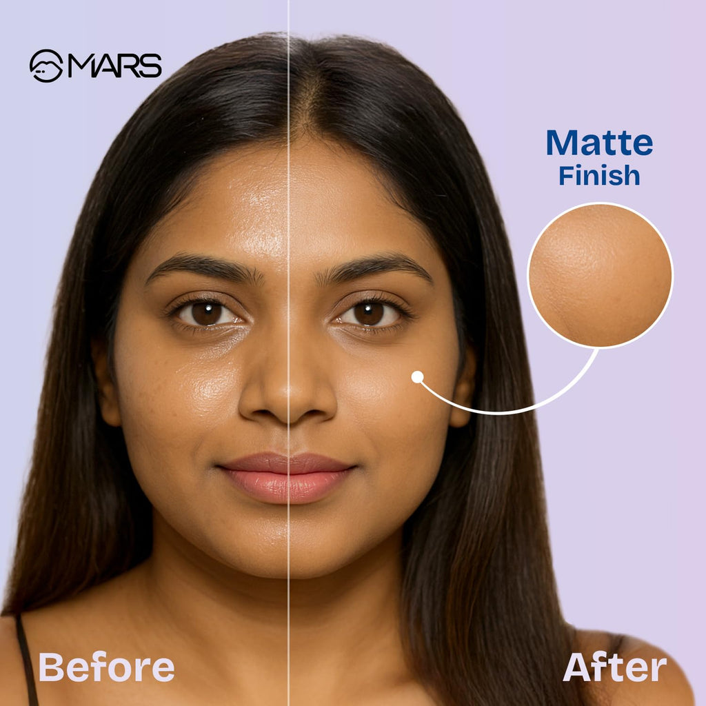 MARS Setter And Blotter Gel Oily Compact 5 Gm Shine Free Matte Finish