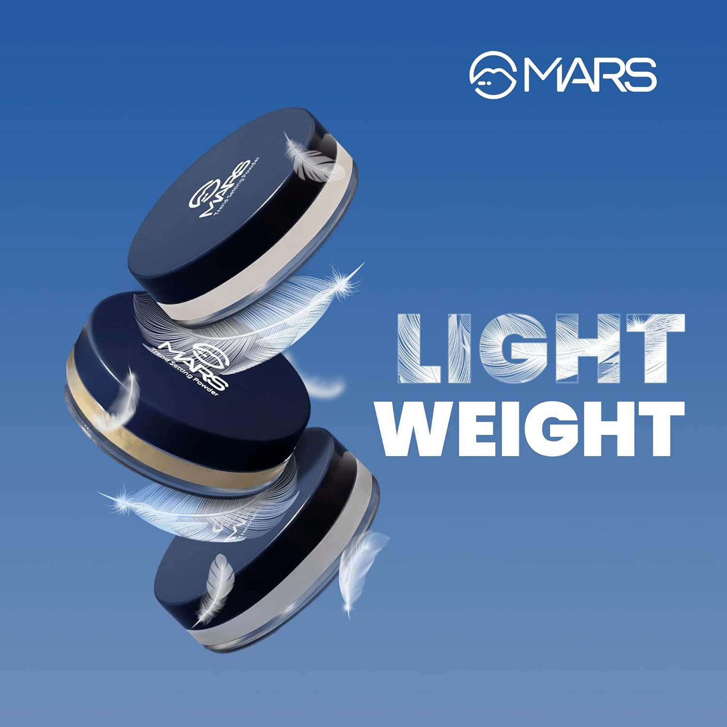 MARS Trend Setting Loose Powder Ultra Fine Setting Powder 8.0 Gm Matte White