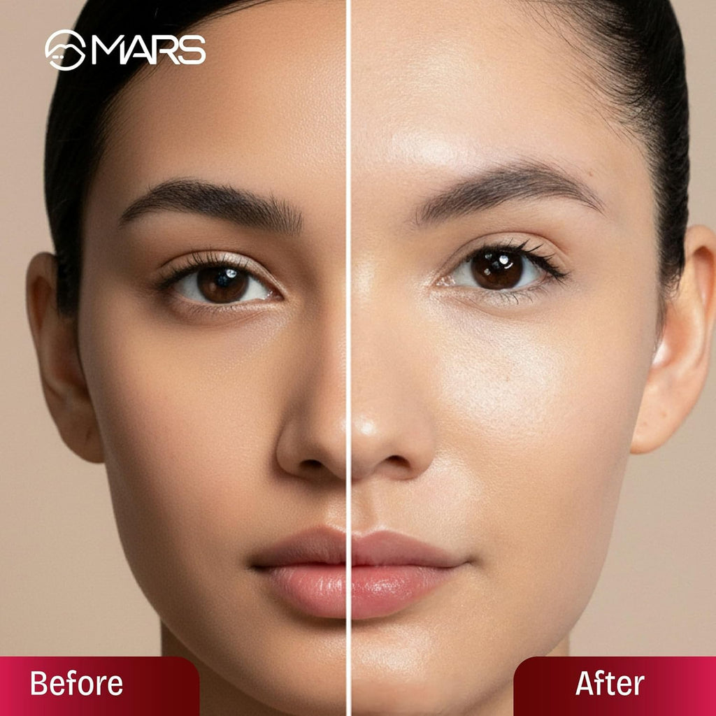 MARS Long Lasting Makeup Fixer spray with Hyaluronic acid | Hydrating Dewy base Setting Spray for Professional Face Make up