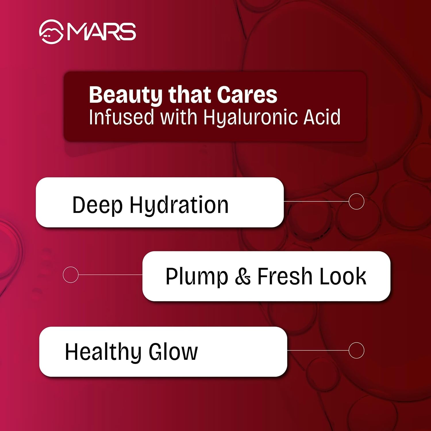 MARS Long Lasting Makeup Fixer spray with Hyaluronic acid | Hydrating Dewy base Setting Spray for Professional Face Make up